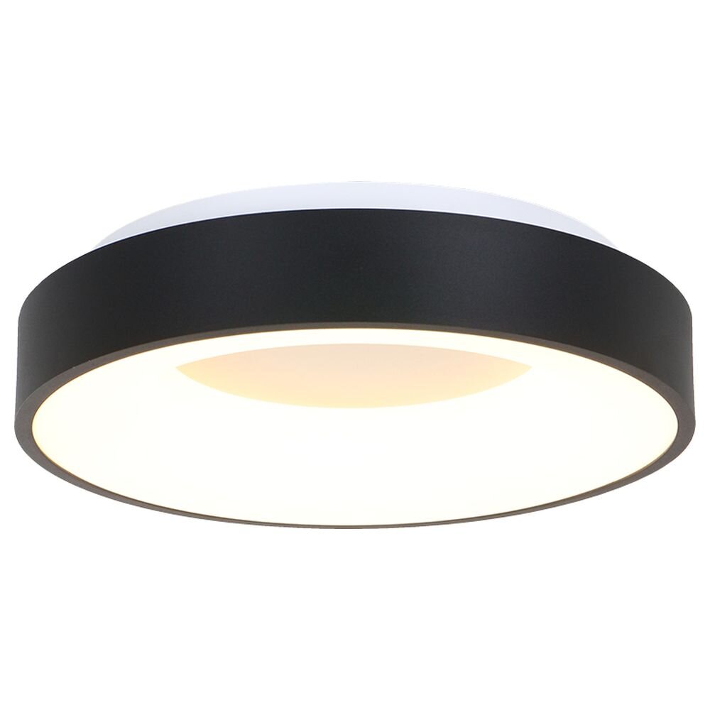 LED Deckenleuchte Ringlede in Schwarz und Weiß 30W 2800lm