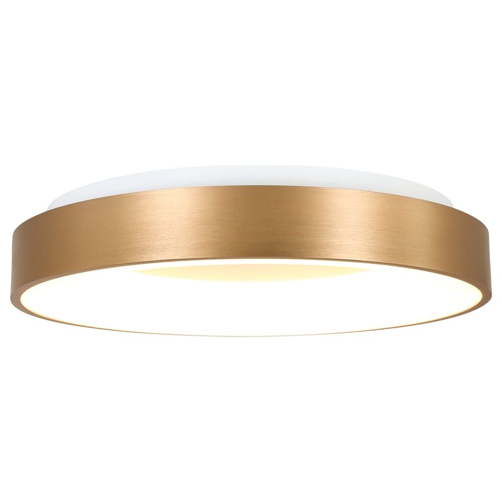 LED Deckenleuchte Ringlede in Gold und Weiß 40W 3600lm