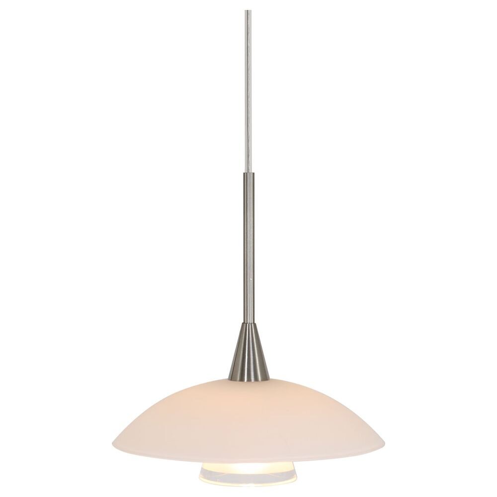 LED Pendelleuchte Tallerken in Silber und Weiß 3W 300lm G9