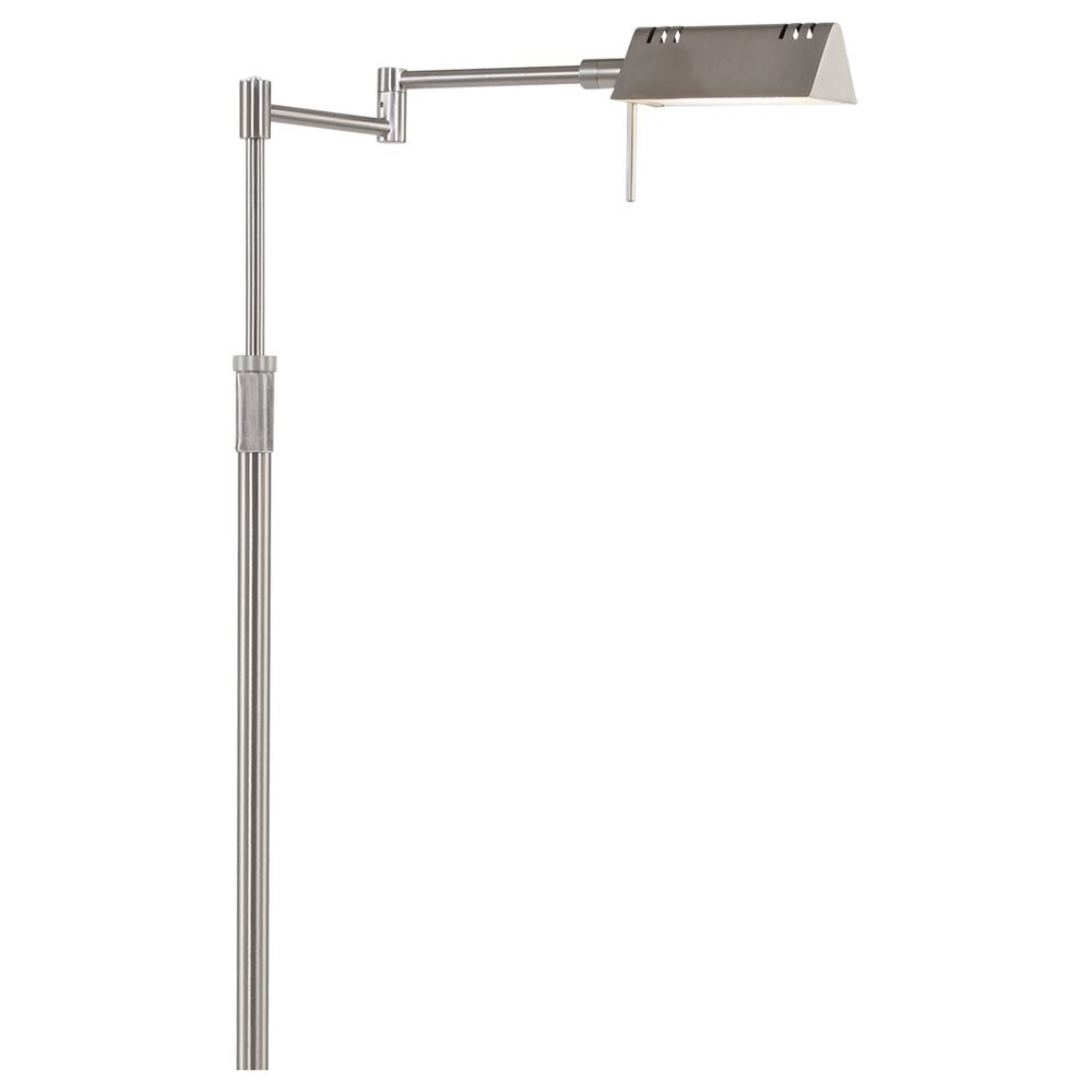 LED Stehleuchte Karl in Silber 10W 800lm