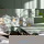 famlights | Pendelleuchte Evelyn in Altsilber und Transparent E27 3-flammig