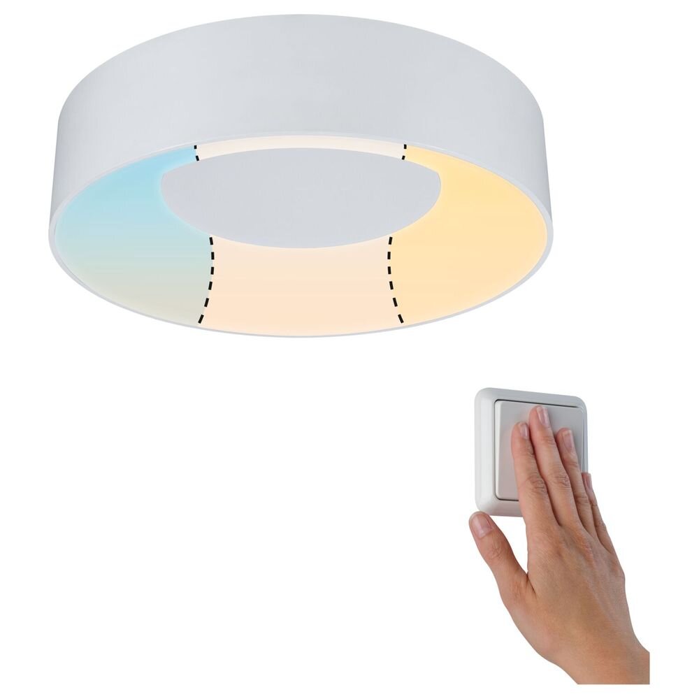 LED Deckenleuchte Homespa in Weiß 16W 1500lm IP44 300mm günstig online kaufen