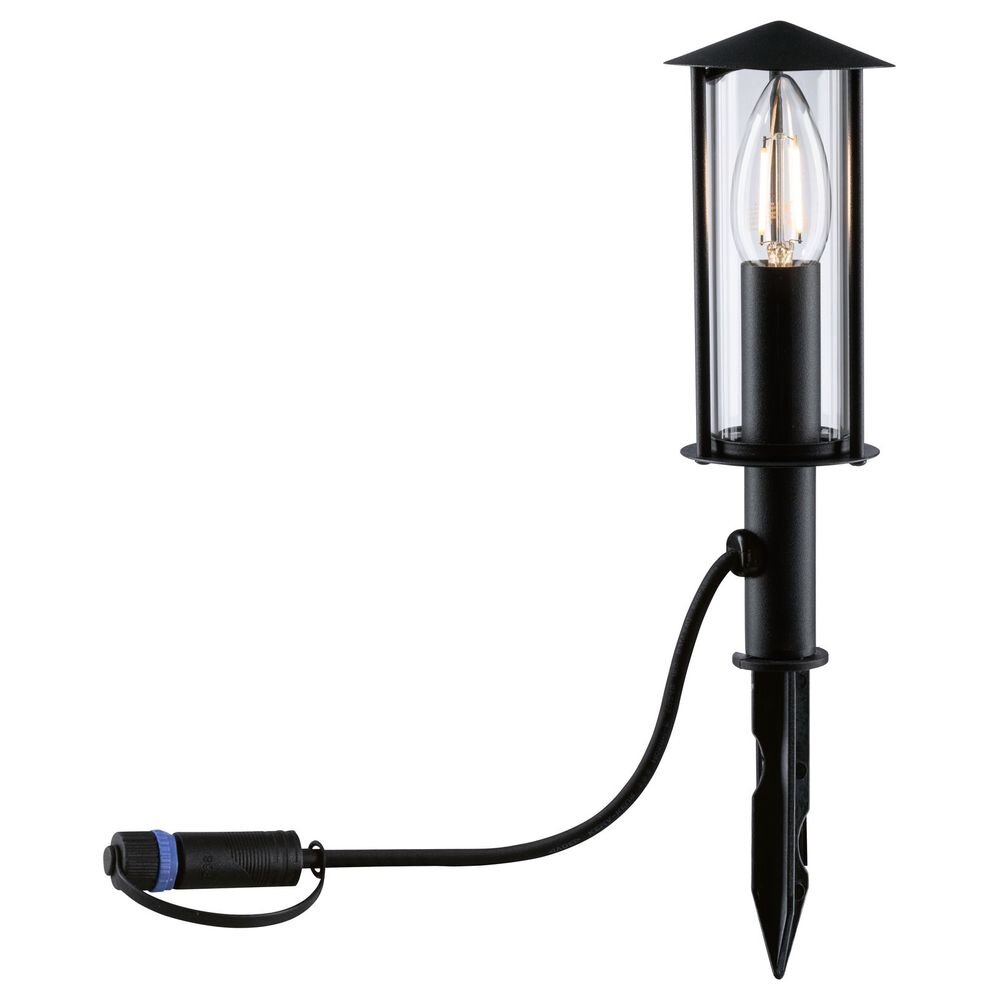 LED Erdspießleuchte Plug & Shine in Anthrazit 2W 140lm E14 IP44