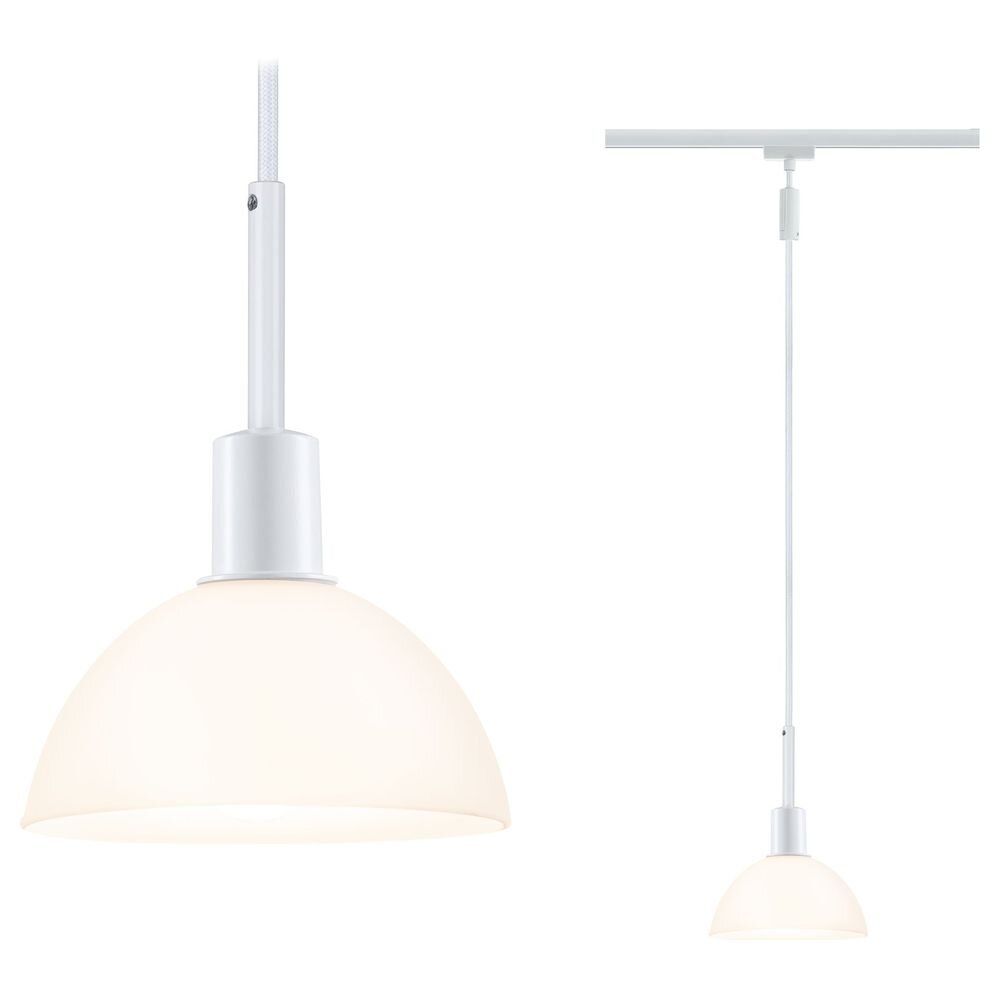 Paulmann URail Pendel Sarrasani weiß/opal günstig online kaufen