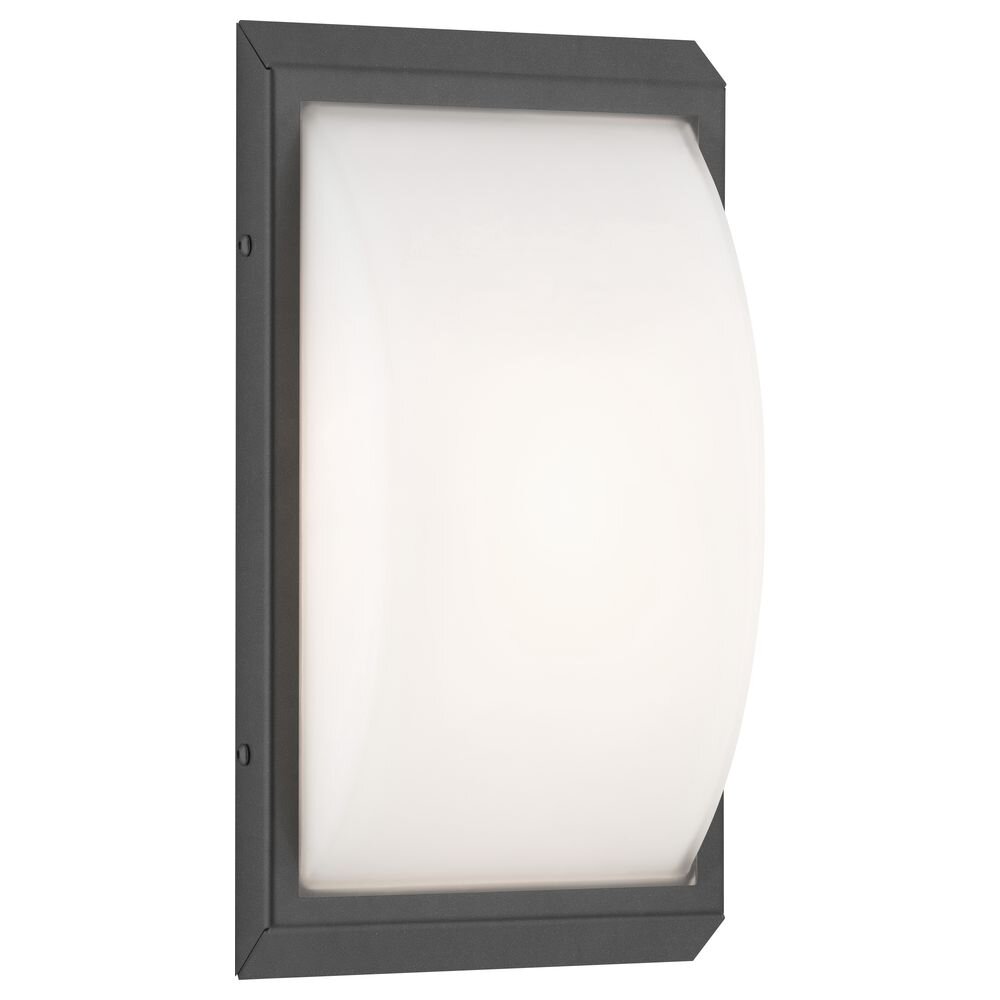 LED Wandleuchte in Graphit und Weiß 13W 1180lm IP44 mit Bewegungsmelder