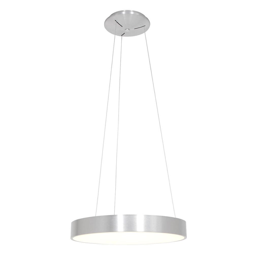 LED Pendelleuchte Ringlede in Silber 40W 3600lm