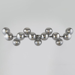 Wandleuchte Dallas in Chrom G9 13-flammig