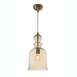 Pendelleuchte Tone in Bronze E27