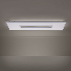 LED Deckenleuchte Recess in Weiß 54W 4000lm