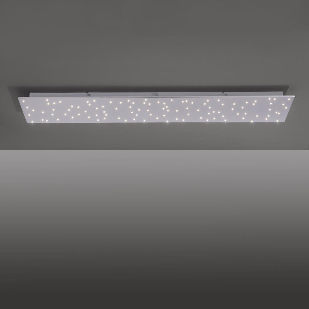 LED-Deckenleuchte Sparkle CCT dim stahl 100x45cm günstig online kaufen