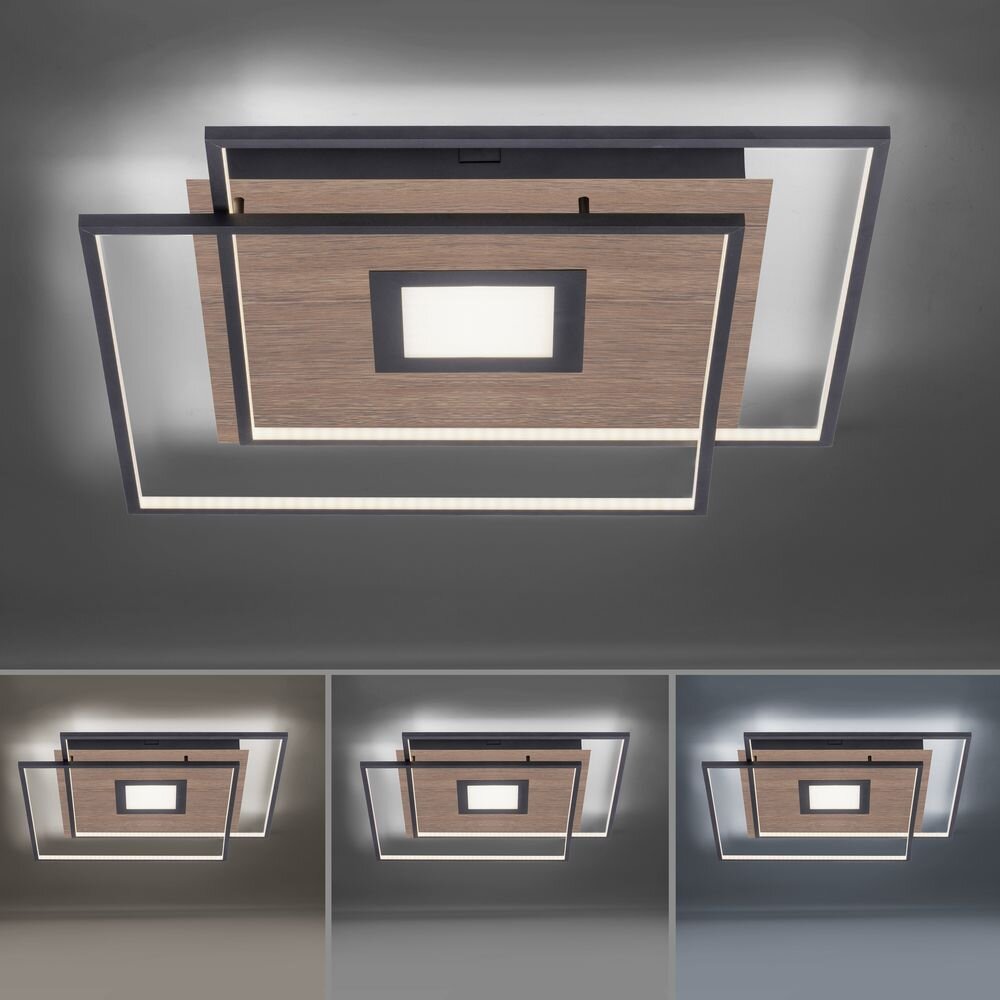 Q-Smart LED Deckenleuchte Q-Amira in Natur-hell 45W 4900lm