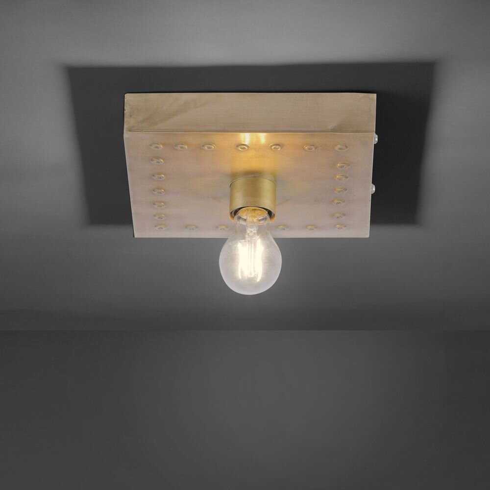 Leuchten Direkt Deckenleuchte Samia Gold E27-Fassung IP20