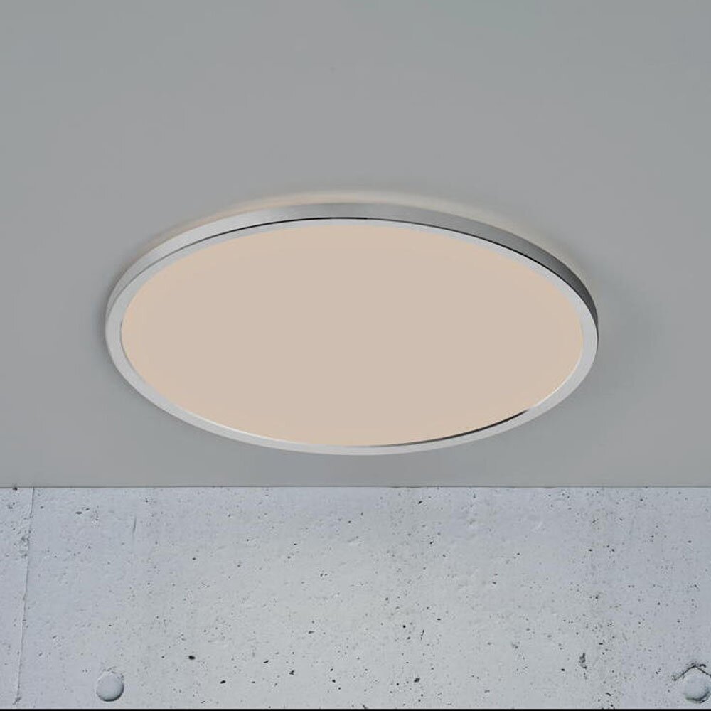 LED Deckenleuchte Oja in Chrom 19W 2100lm IP54