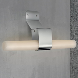 LED Spiegelleuchte Helva in Nickel-matt 9,5W 900lm IP44