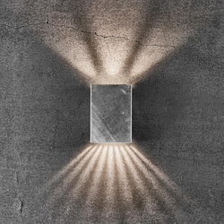LED Wandleuchte Fold in Stahl-verzinkt 2x 3,5W 450lm IP54