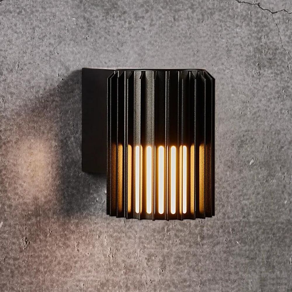 Nordlux Wandleuchte MATR, langlebiges eloxiertes Aluminium