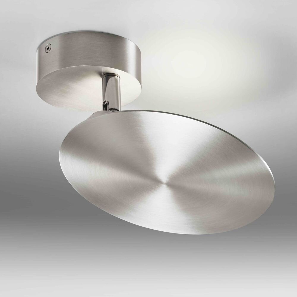 LED Deckenleuchte Plate in Aluminium-matt 12W 960lm 1-flammig