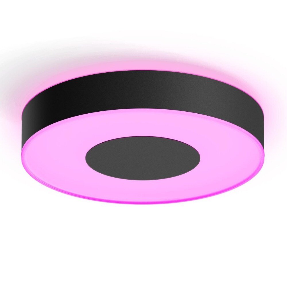 Philips Hue Bluetooth White & Color Ambiance LED Deckenleuchte Infuse in Schwarz 33,5W 2350lm