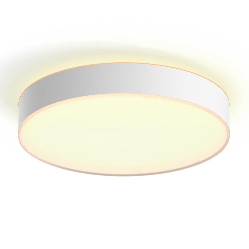 Philips Hue Bluetooth White Ambiance LED Deckenleuchte Devere in Weiß 33,5W 4300lm IP44