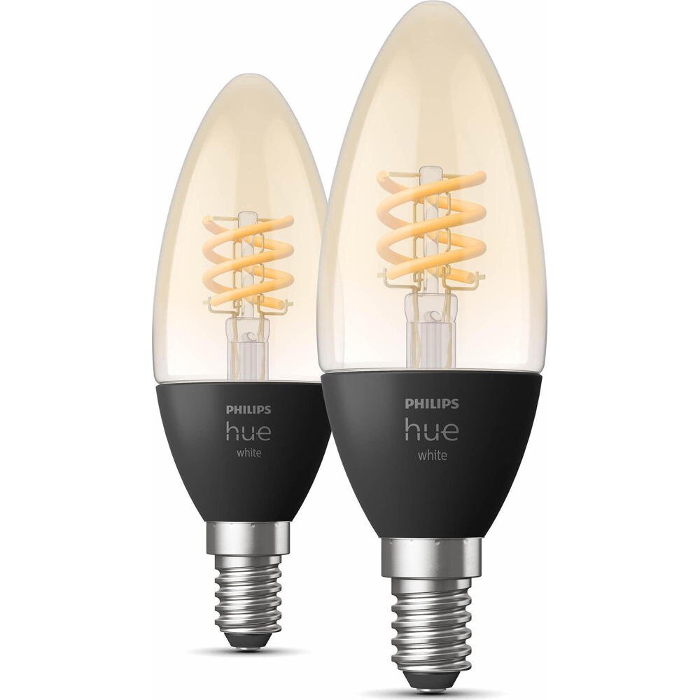 Philips Hue Bluetooth White LED E14 Kerze - B39 4,3W 300lm Doppelpack günstig online kaufen