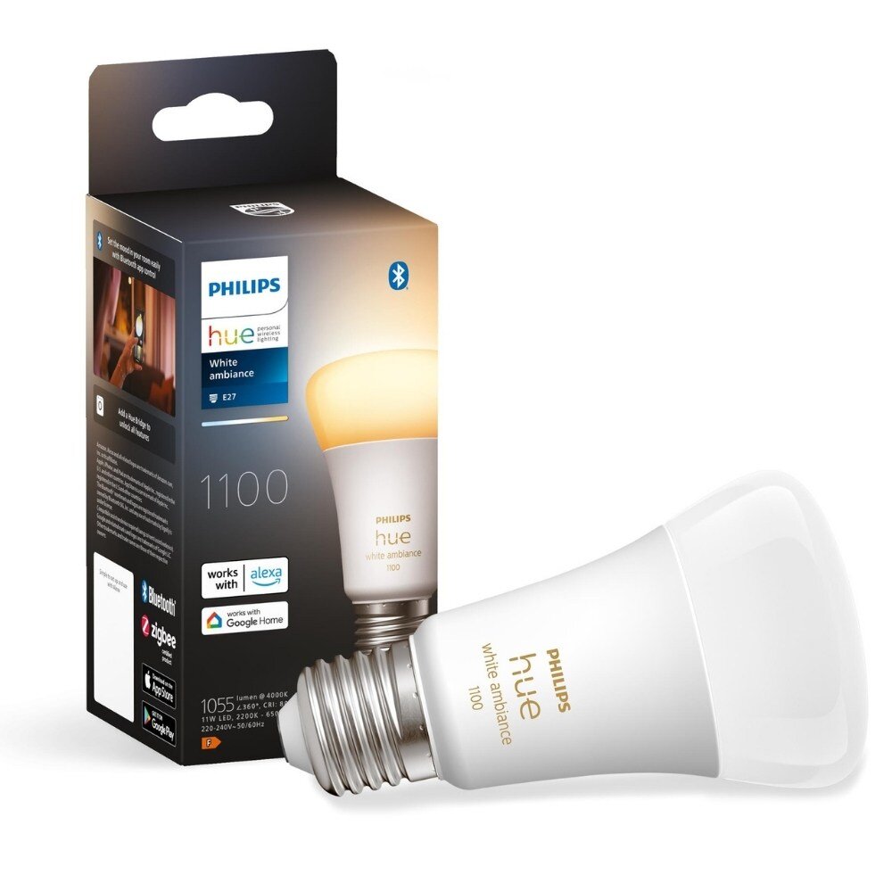 Philips Hue White Ambiance E27 LED-Lampe 11W 1055lm günstig online kaufen