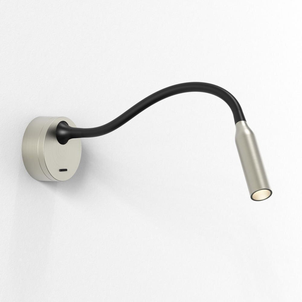 LED Leseleuchte Lucca in Nickel-matt 3,6W 124lm mit Schalter