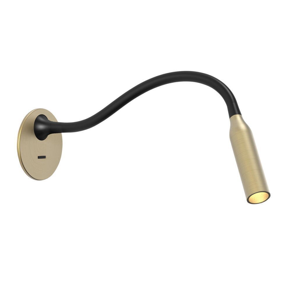 LED Einbauleseleuchte Lucca in Gold-matt 3,6W 124lm mit Schalter günstig online kaufen