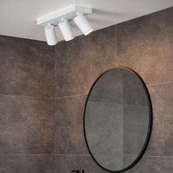 LED Deckenstrahler Taylor in Weiß 3x5W 960lm IP44...