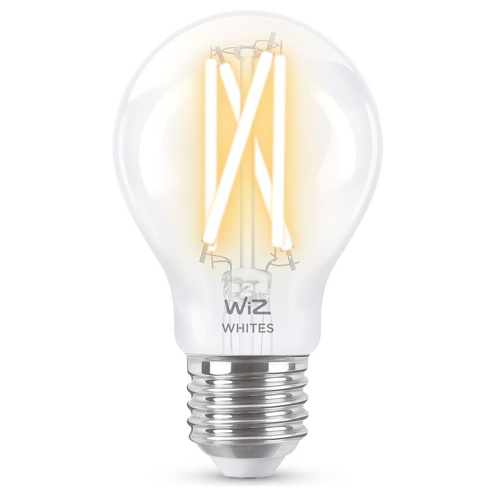 WiZ smarte LED Filament Lampe E27 Birne - A60 7W 806lm 2700-6500K dimmbar Einerpack