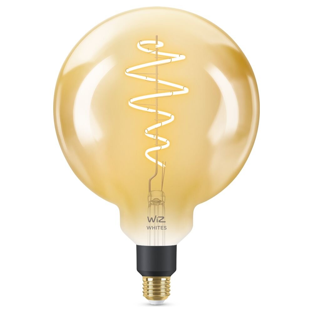 WiZ smarte LED Filament Lampe E27 Globe - G200 6W 390lm 2000-5000K dimmbar Einerpack