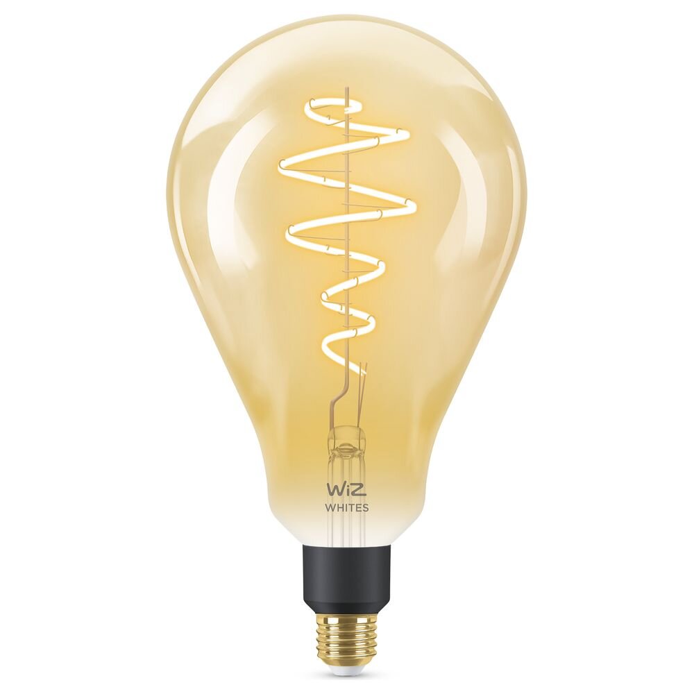 WiZ smarte LED Filament Lampe E27 Birne - A160 6W 390lm 2000-5000K dimmbar Einerpack