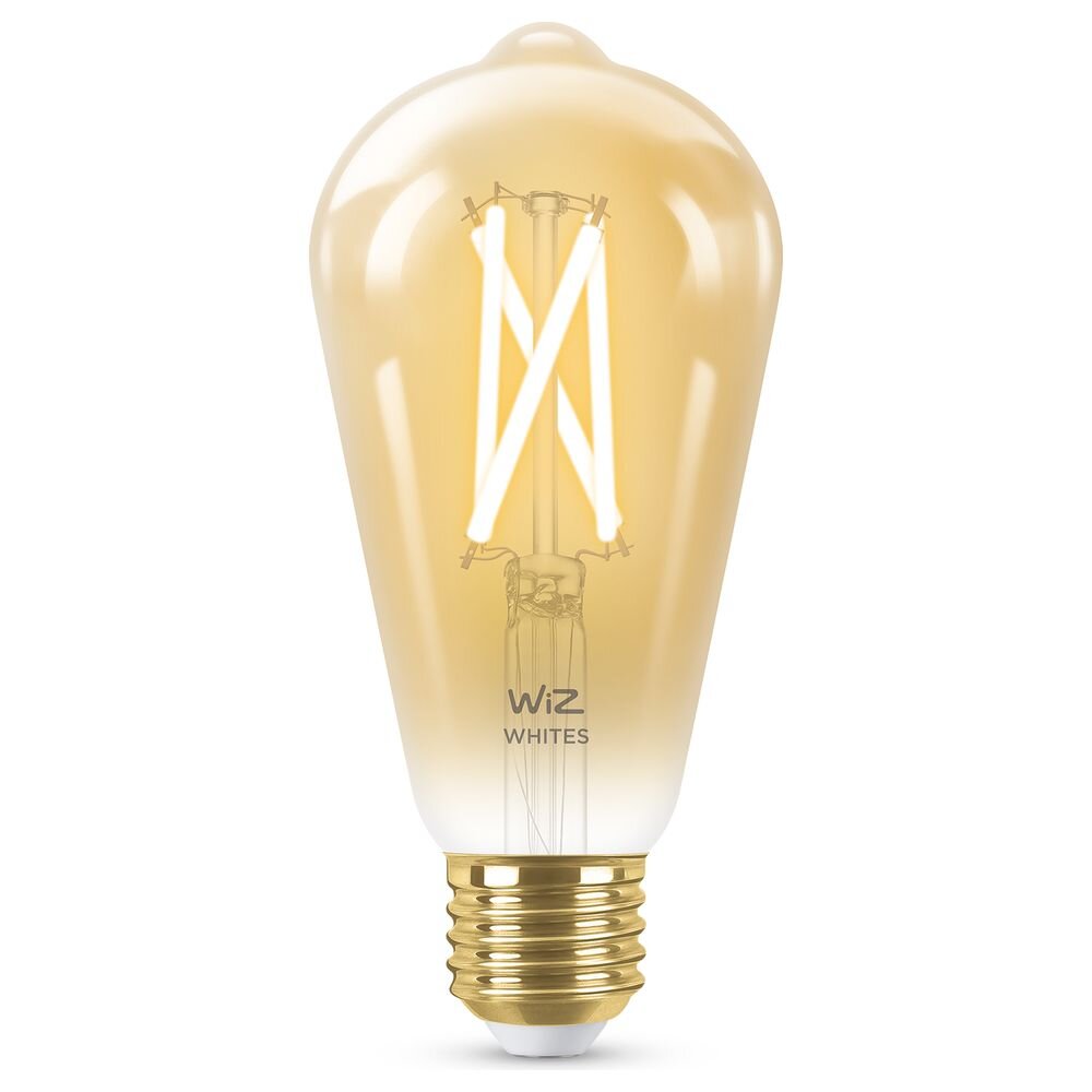 WiZ smarte LED Filament Lampe E27 ST64 7W 640lm 2000-5000K dimmbar Einerpack