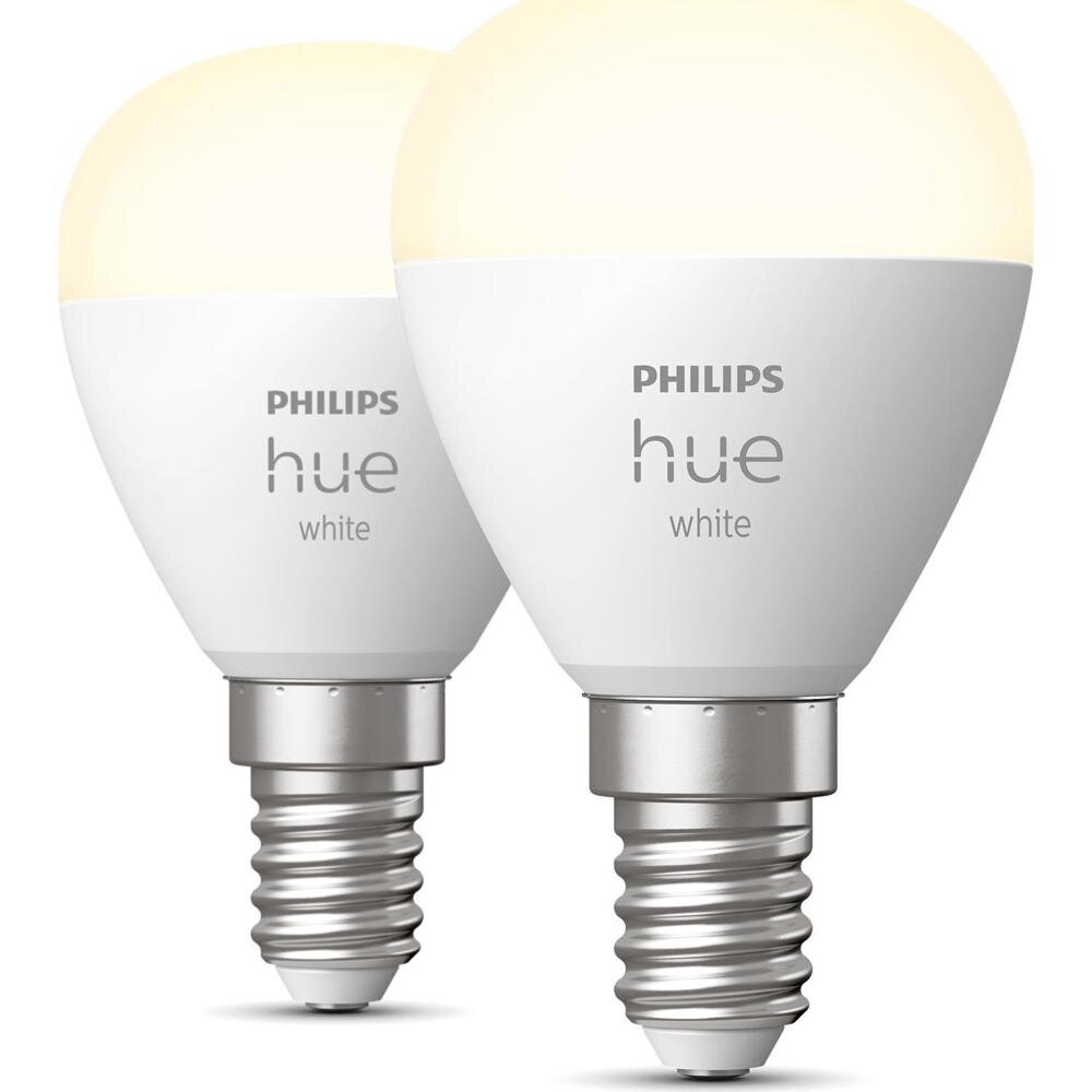 Philips Hue Bluetooth White LED E14 Tropfen - P45 5,7W 470lm Doppelpack günstig online kaufen