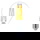 Philips LED Filament Lampe ersetzt 60W E14 Tropfen - P45 5,9W 810lm 2200-2700K dimmbar Einerpack