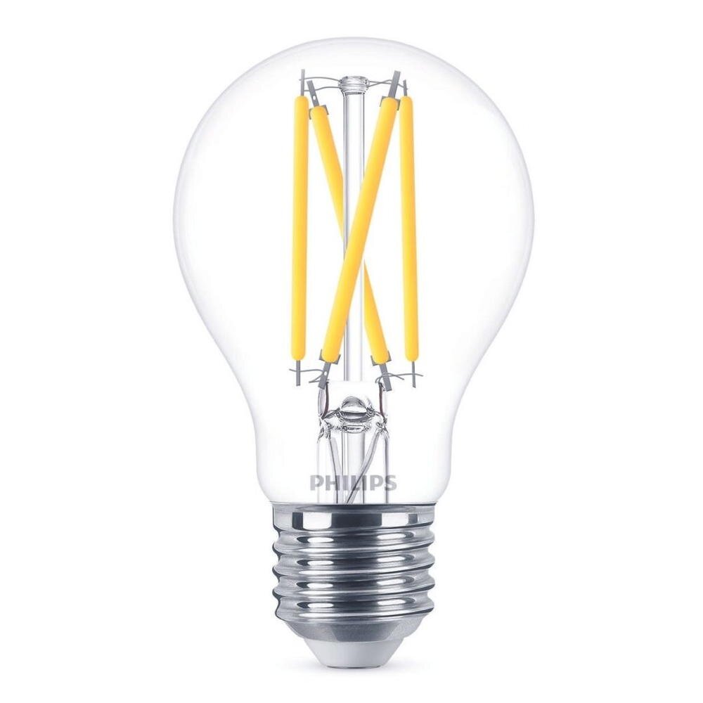 Philips LED Filament Lampe E27 Birne - A60 6W 810lm 2200-2700K dimmbar Eine günstig online kaufen