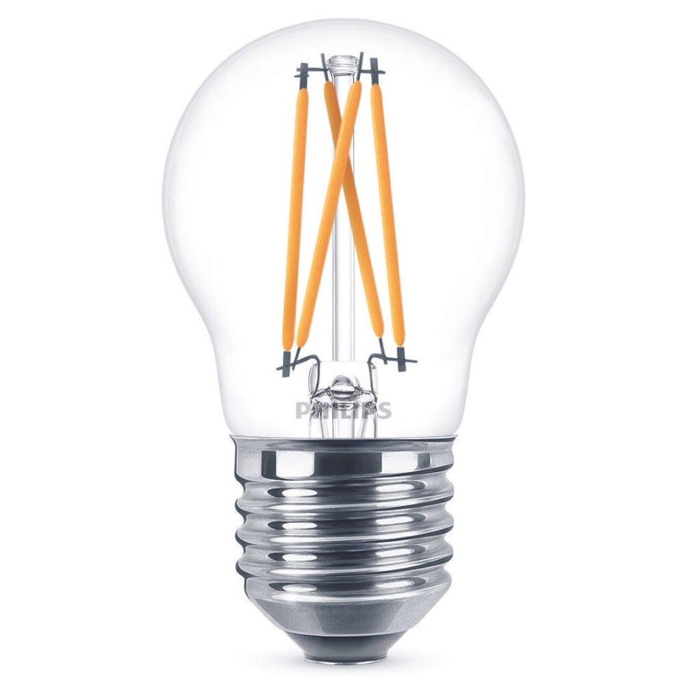 LED Filament Lampe E27 Tropfen - P45 2W 270lm 2200-2700K dimmbar Einerpack