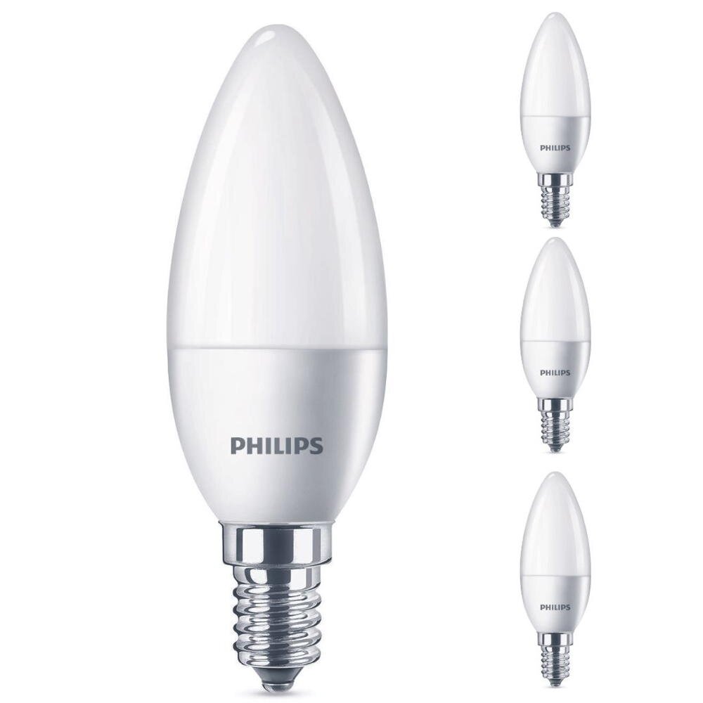 Philips LED Lampe ersetzt 40W, E14 Kerzenform B35, weiß, warmweiß, 470 Lume günstig online kaufen