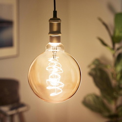 Philips Vintage LED Filament Lampe ersetzt 40W E27 Globe...