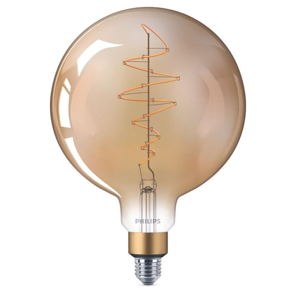 Philips Vintage LED Filament Lampe ersetzt 40W E27 Globe - G200 6,5W 470lm günstig online kaufen