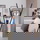 Philips LED Lampe ersetzt 25W, E27 Globe G200, grau, warmweiß, 200 Lumen, dimmbar, 2er Pack