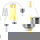 Philips LED Lampe ersetzt 60W, E27 Tropfenform P45, klar, warmweiß, 810 Lumen, dimmbar