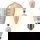 Philips LED Lampe ersetzt 25W, E27 Edisonform ST64, gold, warmweiß, 250 Lumen, dimmbar