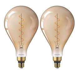 Philips LED Lampe ersetzt 25W, E27 Birne A160, gold,...