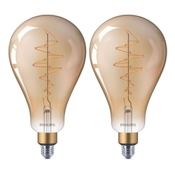 Philips LED Lampe ersetzt 40W, E27 Birne A160, gold,...