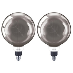Philips LED Lampe ersetzt 25W, E27 Globe G200, grau,...