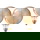 Philips LED Lampe ersetzt 40W, E27 Globe G200, gold, warmweiß, 470 Lumen, dimmbar