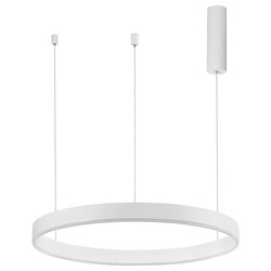 LED Pendelleuchte Motif in Weiß 40W 2800lm