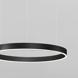 LED Pendelleuchte Motif in Schwarz 40W 2800lm