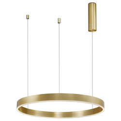LED Pendelleuchte Motif in Gold 40W 2800lm