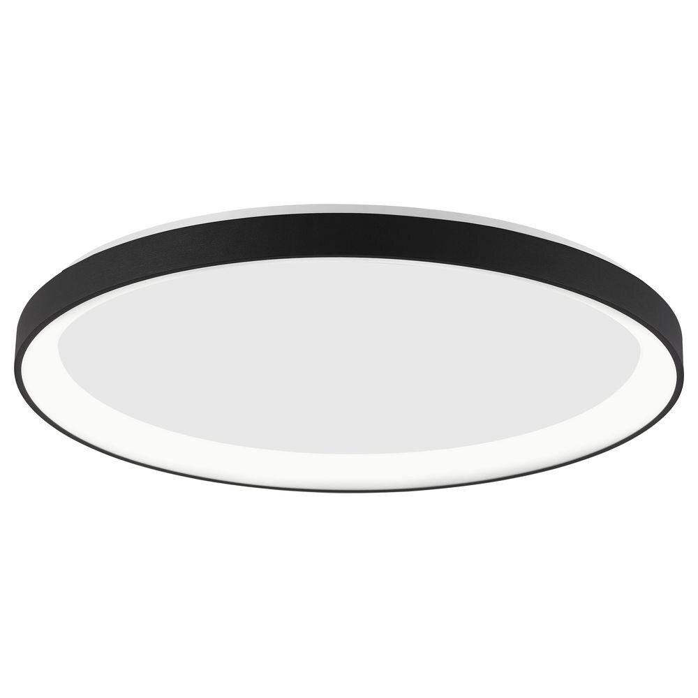 LED Deckenleuchten Pertino in Schwarz 38W 2280lm